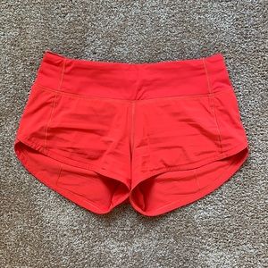 Lululemon Speed Up Shorts Low rise 2.5”